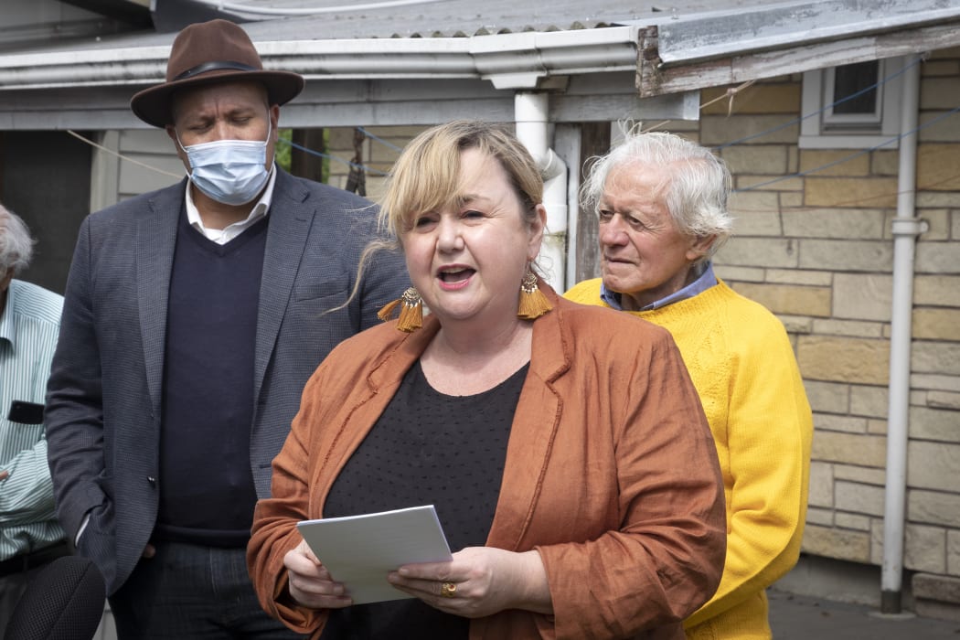 Housing Minister Megan Woods in Rotorua on Thursday.