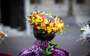 Cook Islanders commemorate the 125th anniversary of women's suffrage at Parliament.