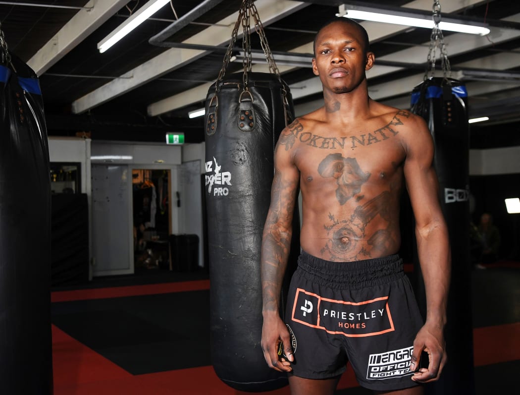 UFC Middleweight fighter Israel Adesanya
