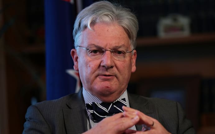250614. Photo Diego Opatowski / RNZ. Leader profiles. Peter Dunne, leader of the United Future political party.