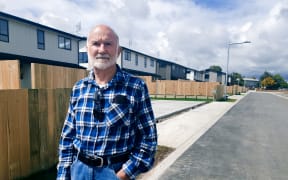 Bernie Webb was impressed by the KiwiBuild properties in Marfell.