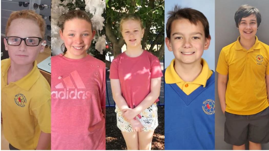 Those who died were Peter Dodt (left), Jalailah Jayne-Marie Jones, Addison Stewart, Jye Sheehan and Zane Mellor.