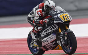Italian Moto2 rider Romano Fenati.