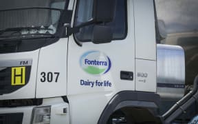Fonterra milk truck