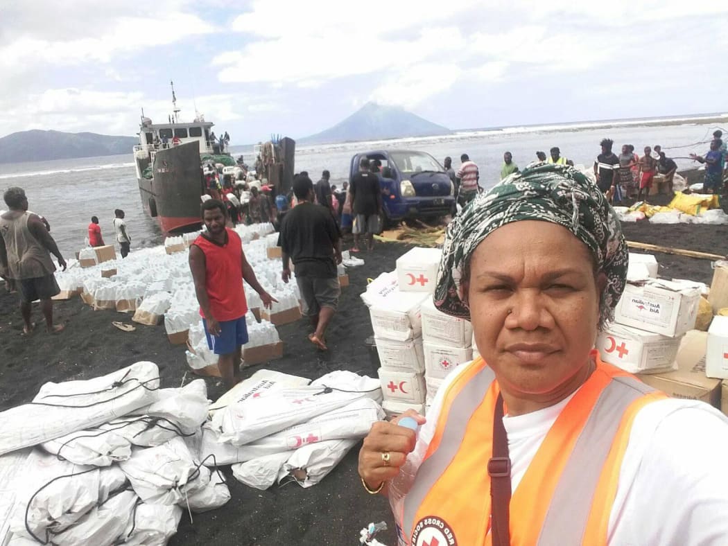 Vanuatu Red Cross communication officer Olivia Finau