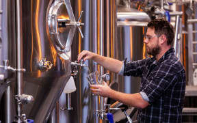 Shining Peak head brewer Jesse Sigurdsson