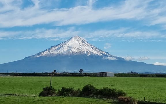 Taranaki Maunga today.