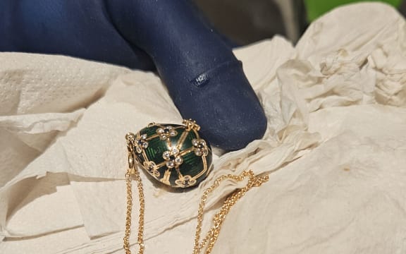 $33,000 pendant swallowed in jewellery heist 'recovered'