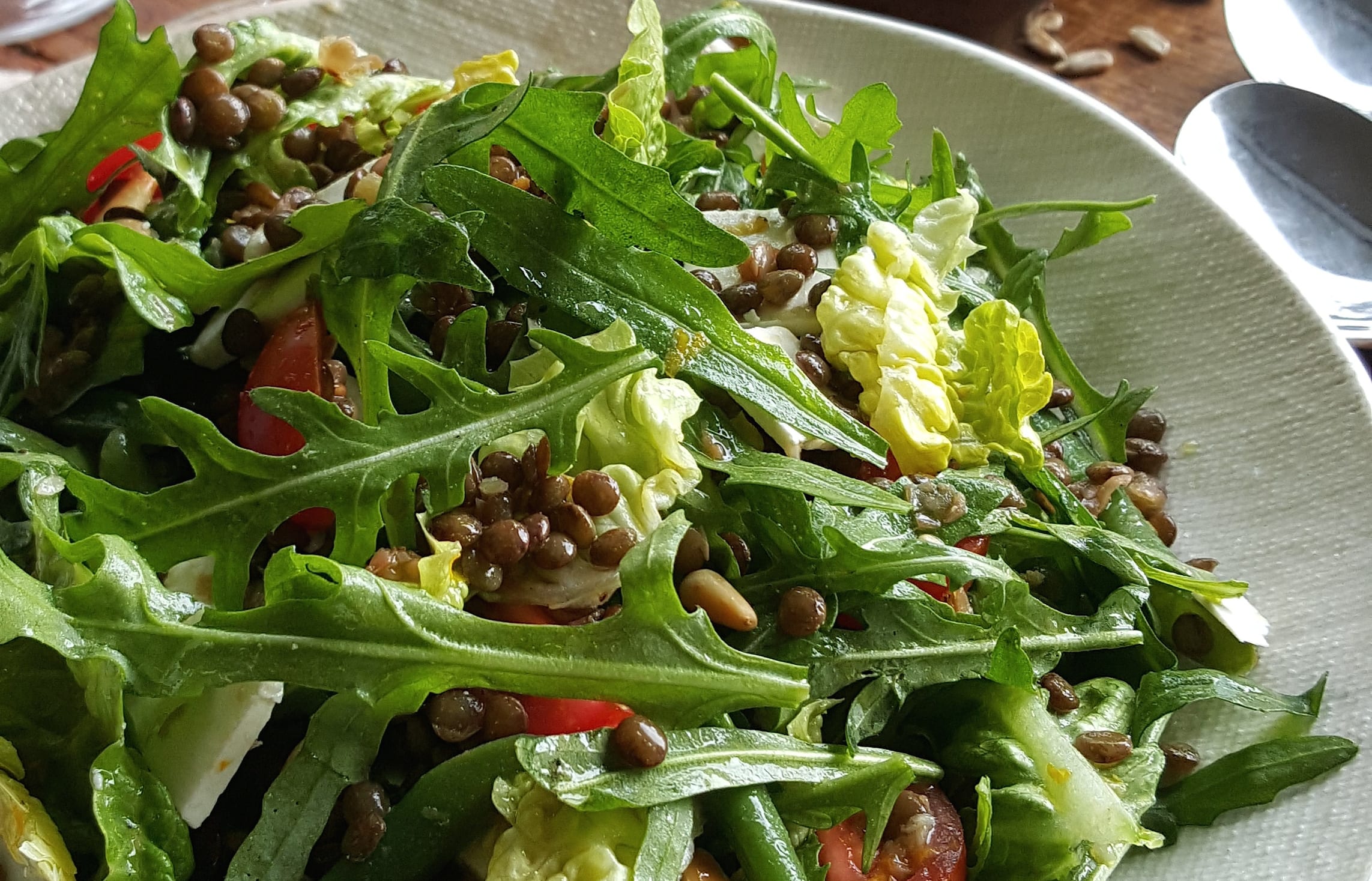 Lentil Salad with Vinegar Dressing