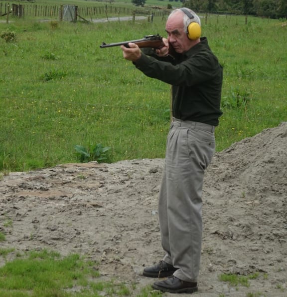 Gernot Uhlig says he always gets permission from farmers before hunting.