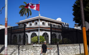 Canada's embassy in Havana, Cuba.