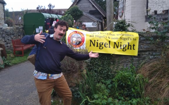 Nigel Hughes at Nigel Night