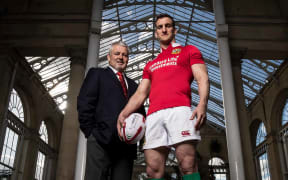 Lions coach Warren Gatland and captain Sam Warburton