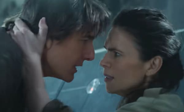 Tom Cruise and Hayley Atwell in Mission Impossible: Final Reckoning