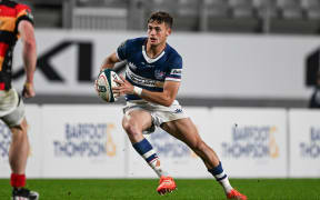 Rico Simpson of Auckland during the 2025 NPC at Eden Park.