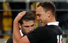 Cory Jane, left, and Israel Dagg.