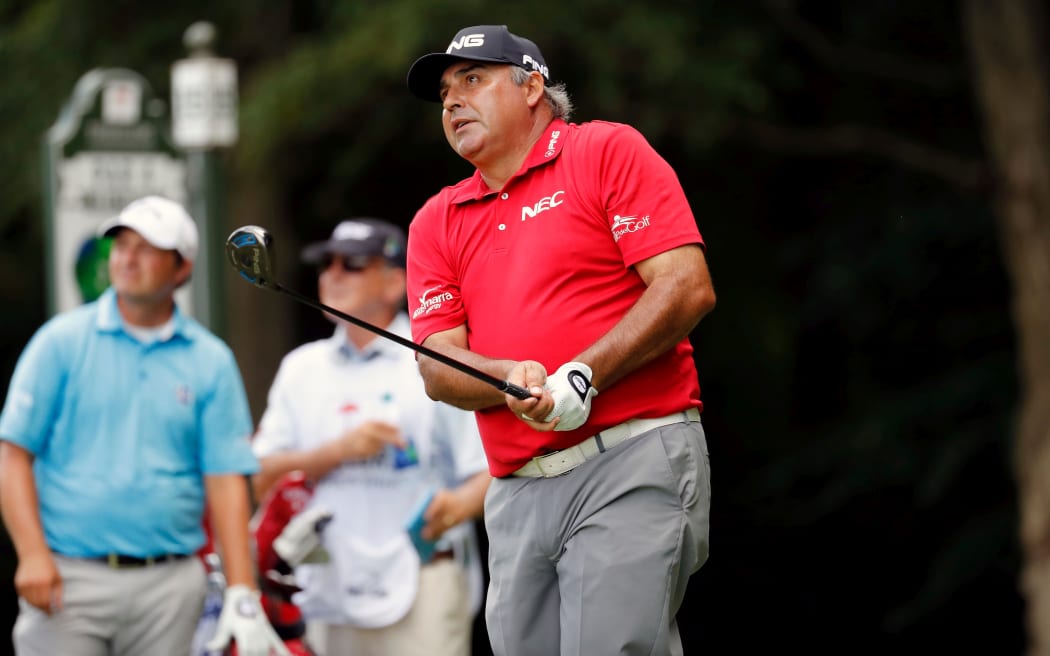 Argentine golfer Angel Cabrera.