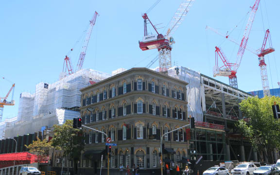 SkyCity Convention Centre construction