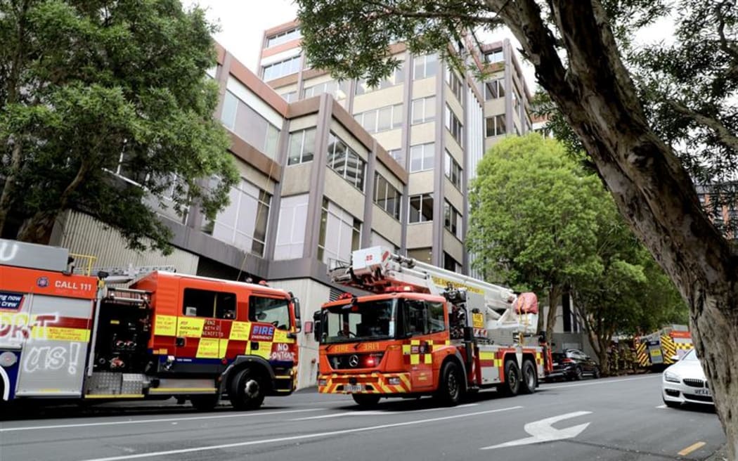 A Fire and Emergency spokesperson confirmed there had been a fire at the University and several fire trucks were currently responding.