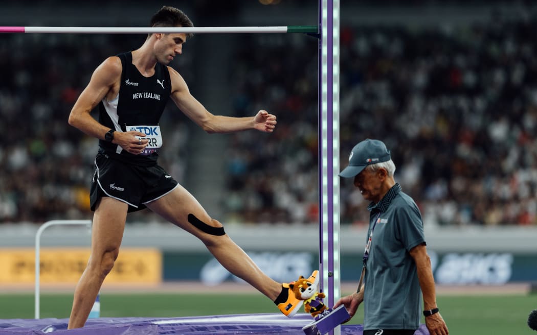 Hamish Kerr at the 2025 World Athletics Championships, Tokyo
