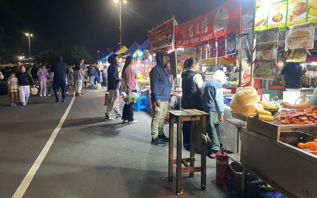 Auckland Night Markets operates in Albany every Tuesday night.