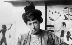 Frances Hodgkins in 1920 when the Hampstead Gallery, London, held an exhibition of her work.