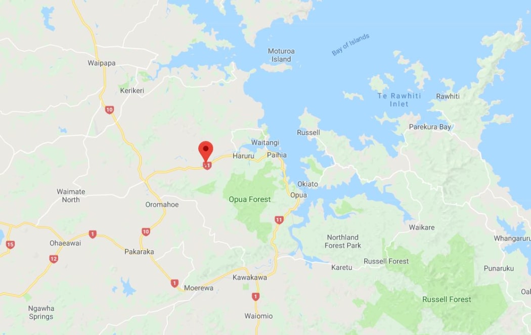 A large slip has closed State Highway 11 between Paihia and Kawakawa.