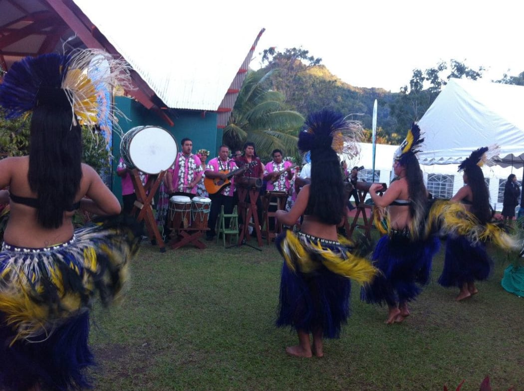 Dancers in the Cook Islands