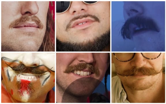 NZ music moustaches