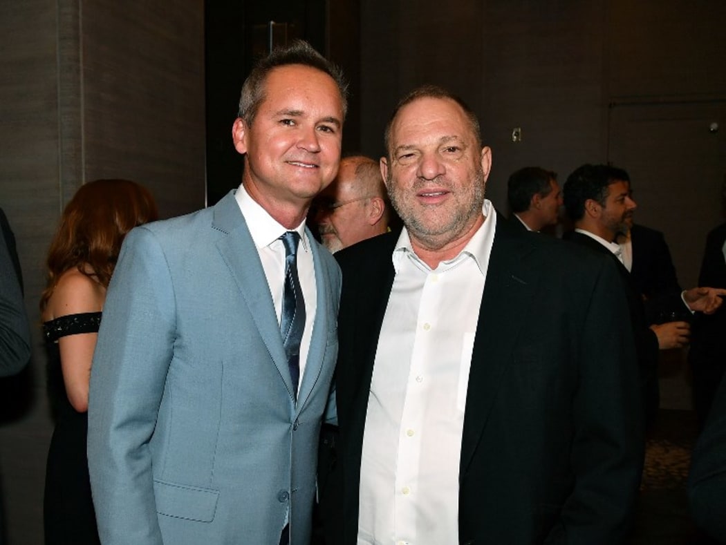 Roy Price and Harvey Weinstein pictured earlier this year.
