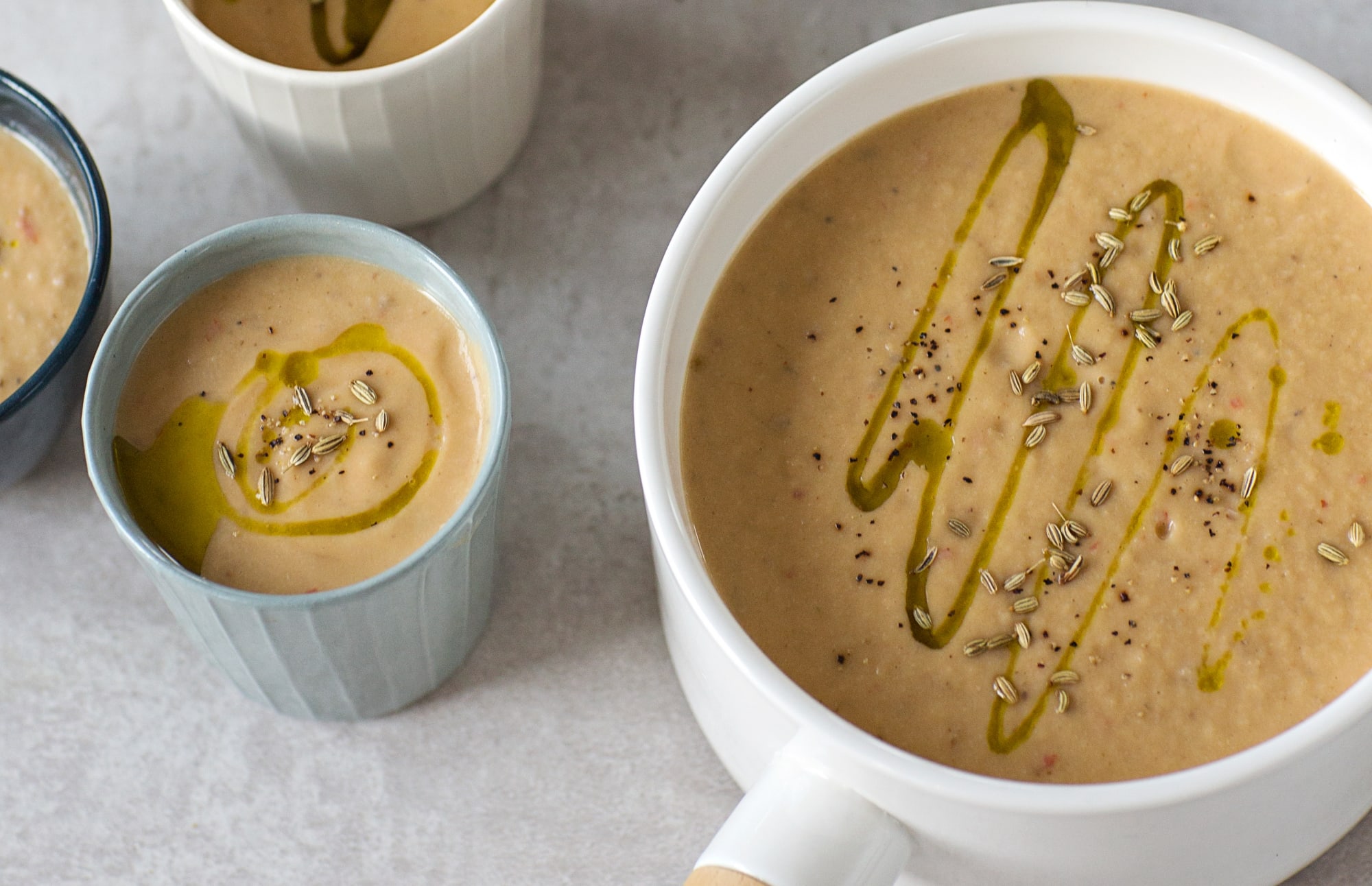 Spiced Cauliflower Soup