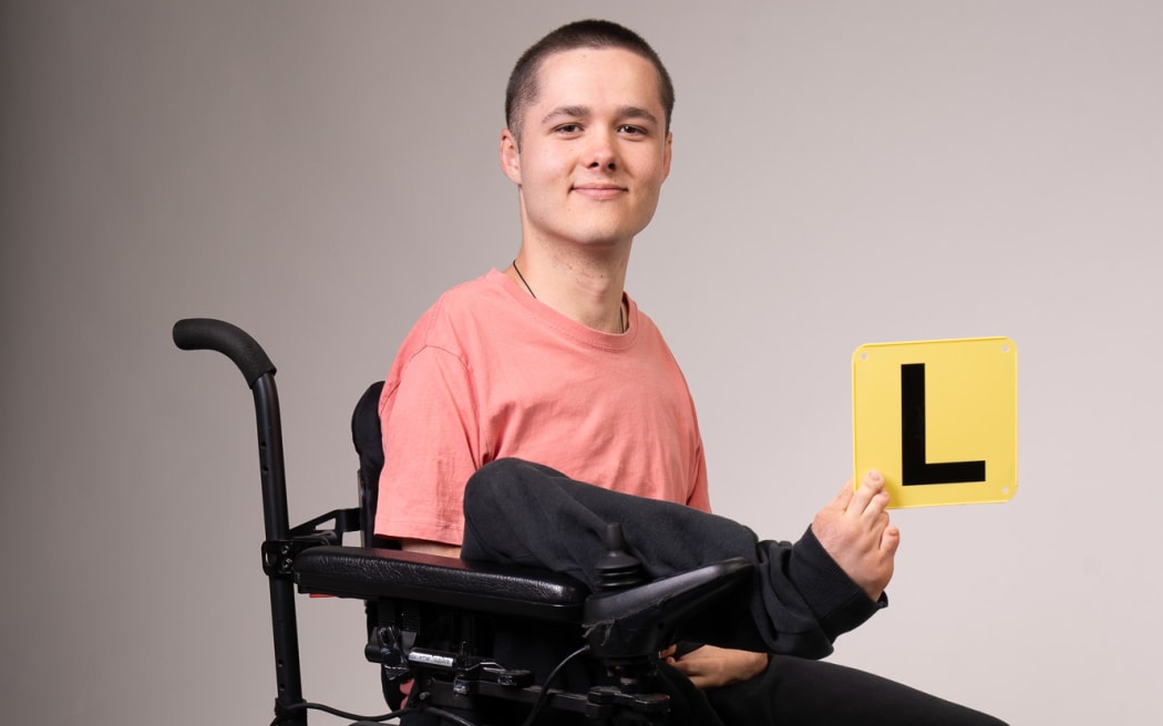 Mathias Bridgman is one of the learner drivers in Sky's new series 'License to Drive'.