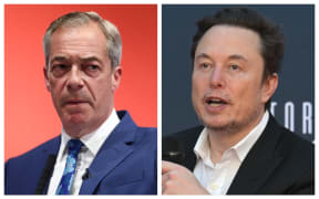 Nigel Farage and Elon Musk