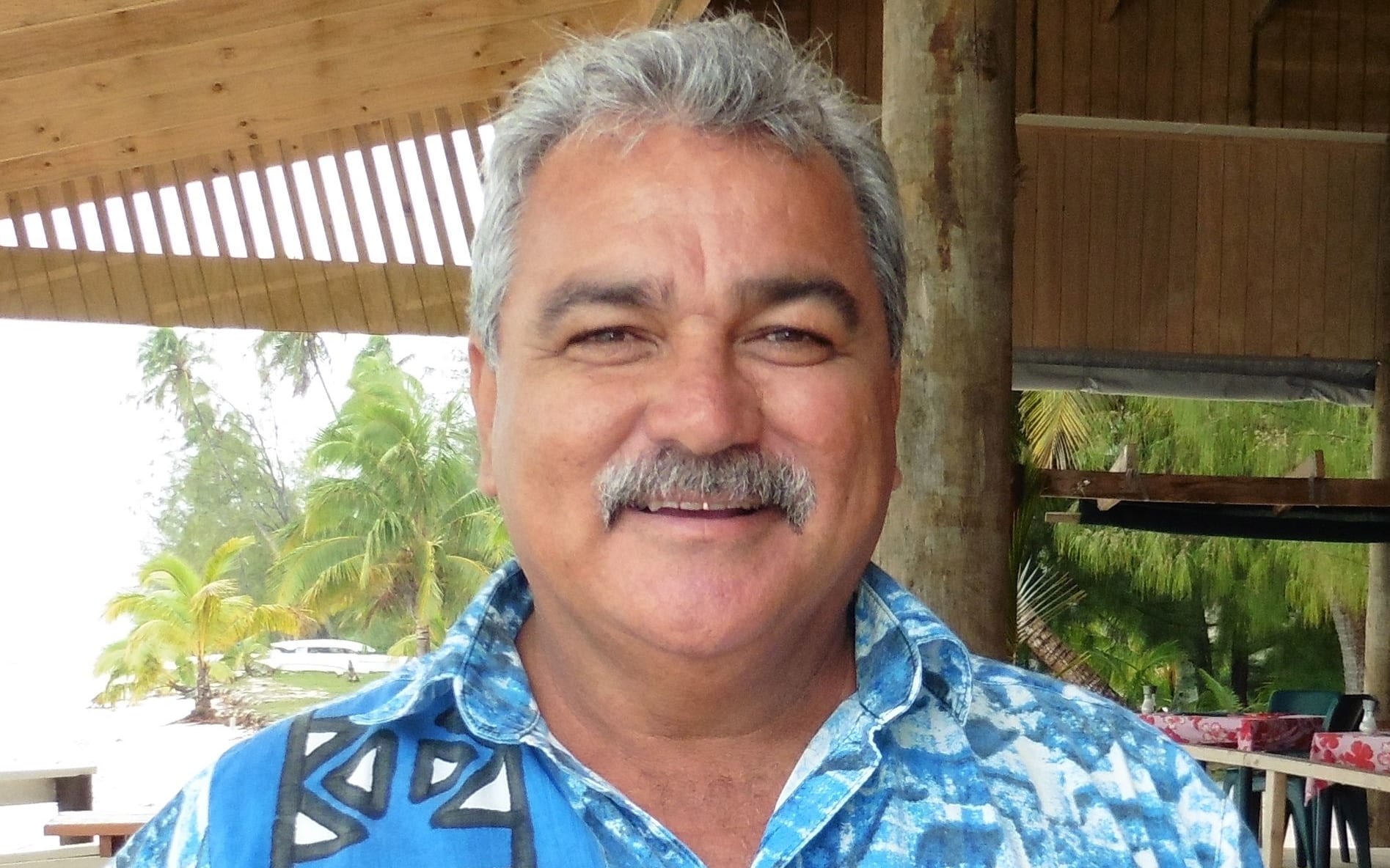 One Cook Islands Party leader Teina Bishop