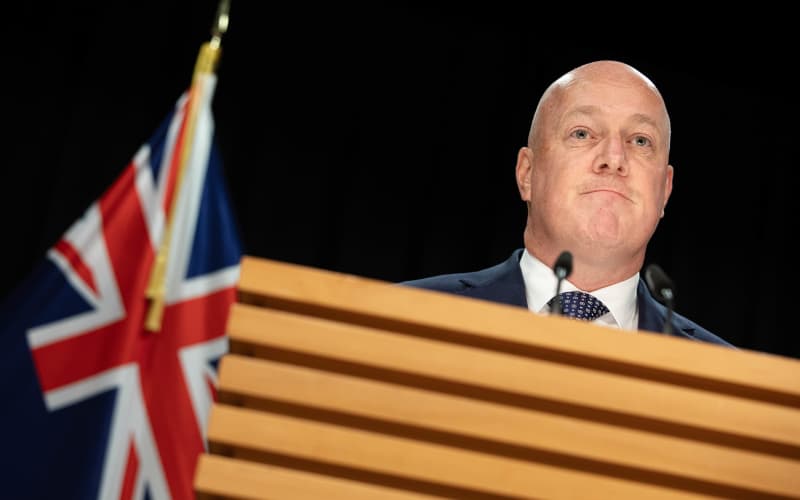 Watch: Christopher Luxon faces questions after Cabinet meeting | RNZ