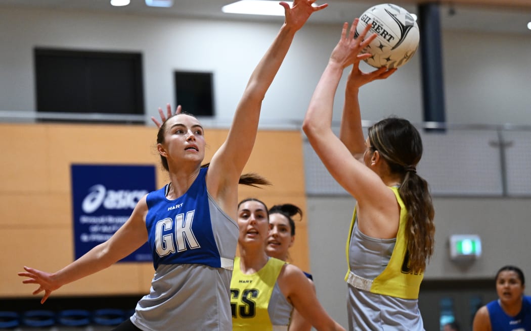 Kelly Jackson.
Silver Ferns netball training session ahead of the upcoming Constellation Cup Netball Series. Auckland, Thursday 9 October 2025 © Photo: Andrew Cornaga / Photosport
