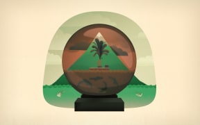 A cartoon depicting the environment
