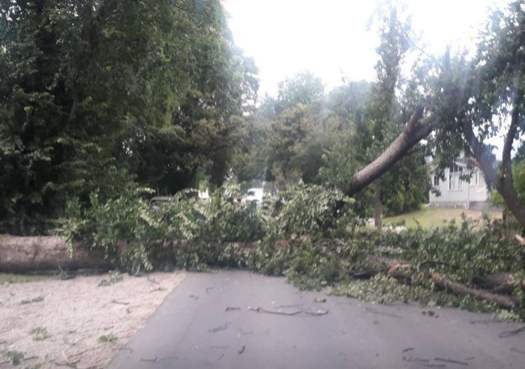 Severe wind has been battering the Queenstown area.