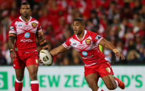 Michael Jennings scored one and set up another try for Tonga.