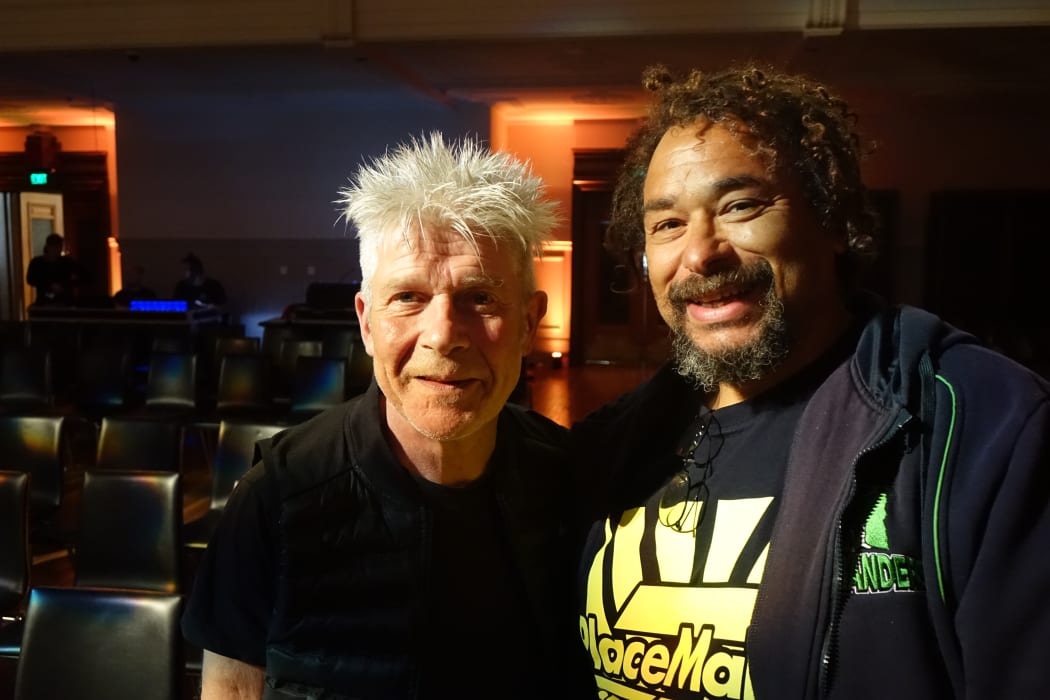 Scottish comedians Vladimir McTavish (left) and Bruce Fummey.