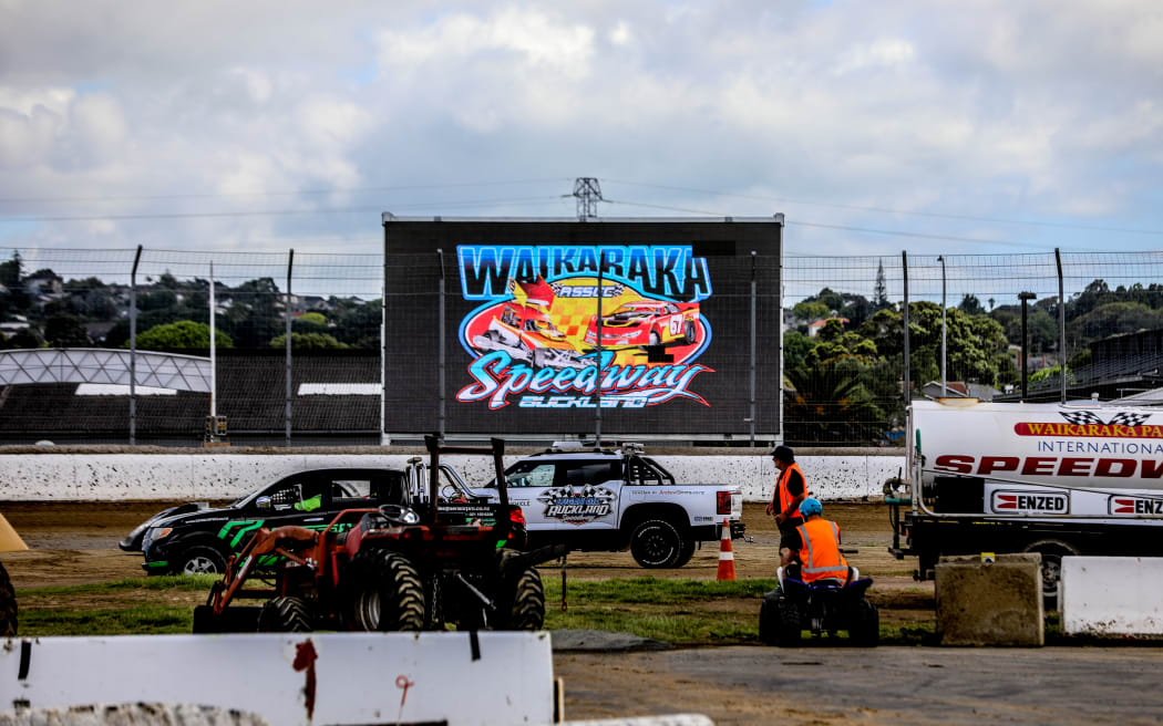 A new and improved speedway track at Auckland's Waikaraka Park opens to the public this Saturday