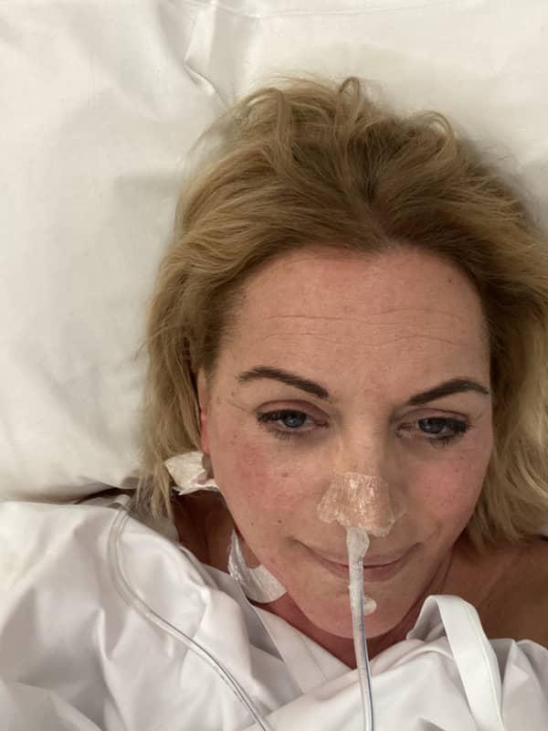 Lucie Morris-Marr was diagnosed with bowel cancer.