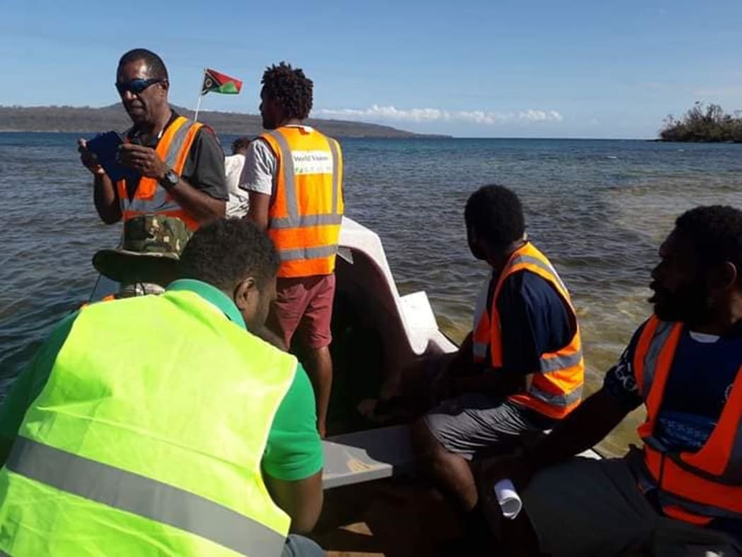 World Vision teams in Vanuatu