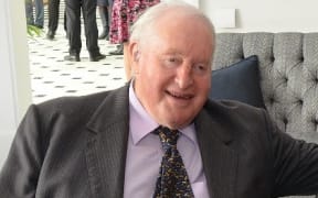 Sir Tim Wallis at an LSV Patrons Afternoon Tea.