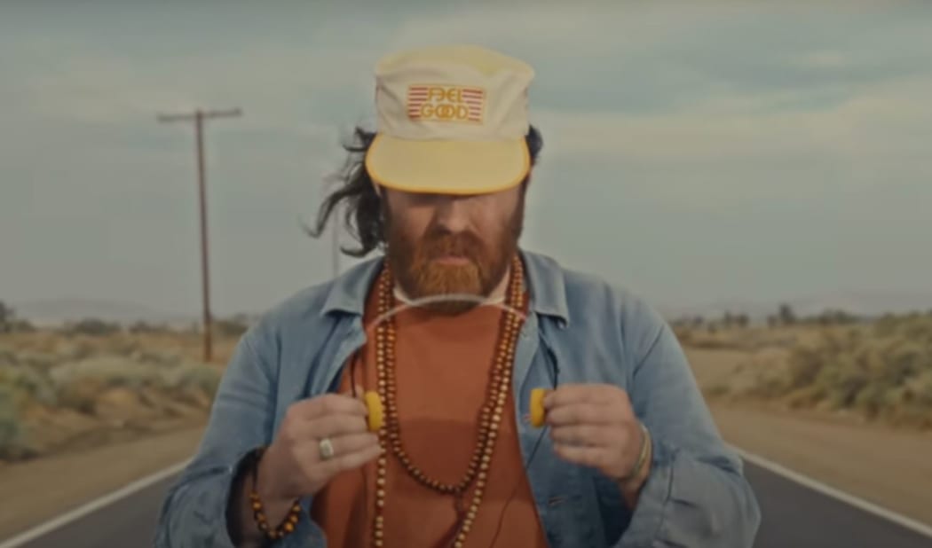 A still from Chet Faker's video Feel Good.