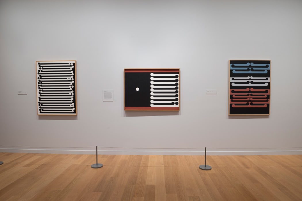 Gordon Walters installation Auckland Art Gallery