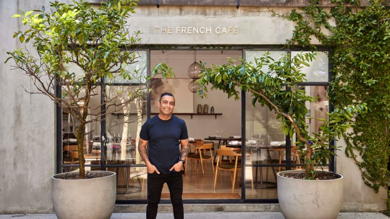 The French Café occupies a special place in Sid Sahrawat’s heart.