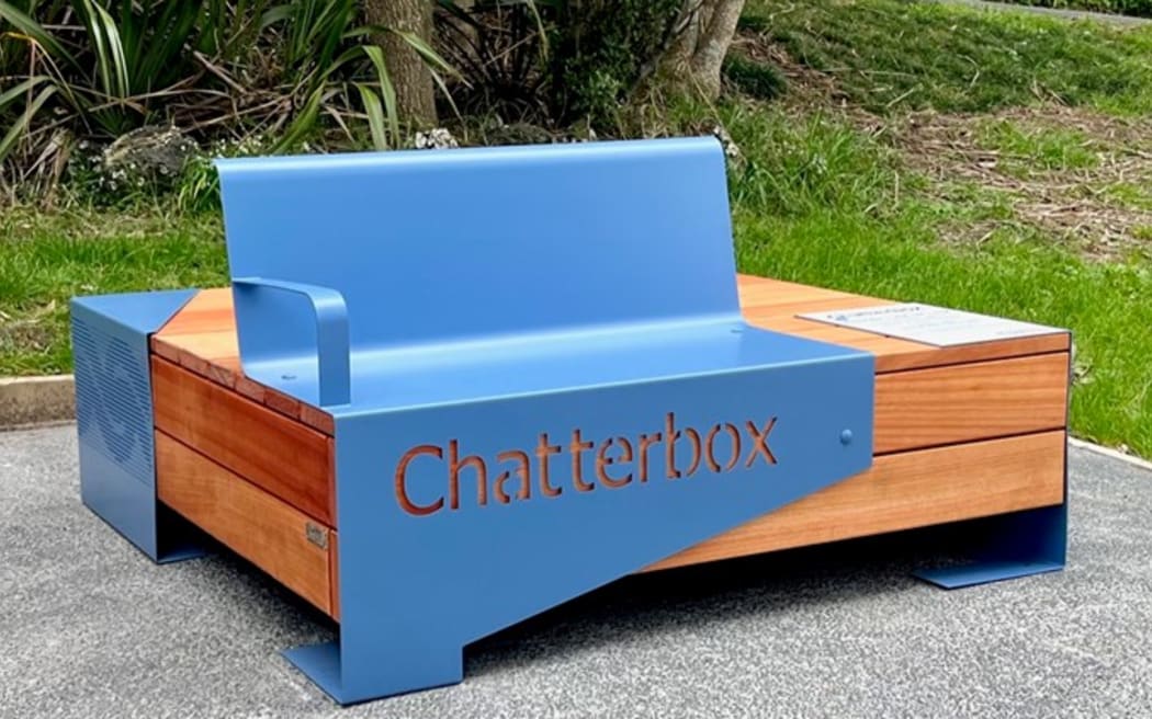 The chatterbox seat in Auckland.
