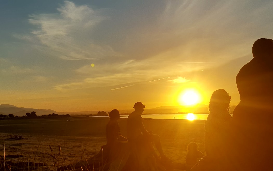 Sunset at Tahunanui Beach, Nelson - generic