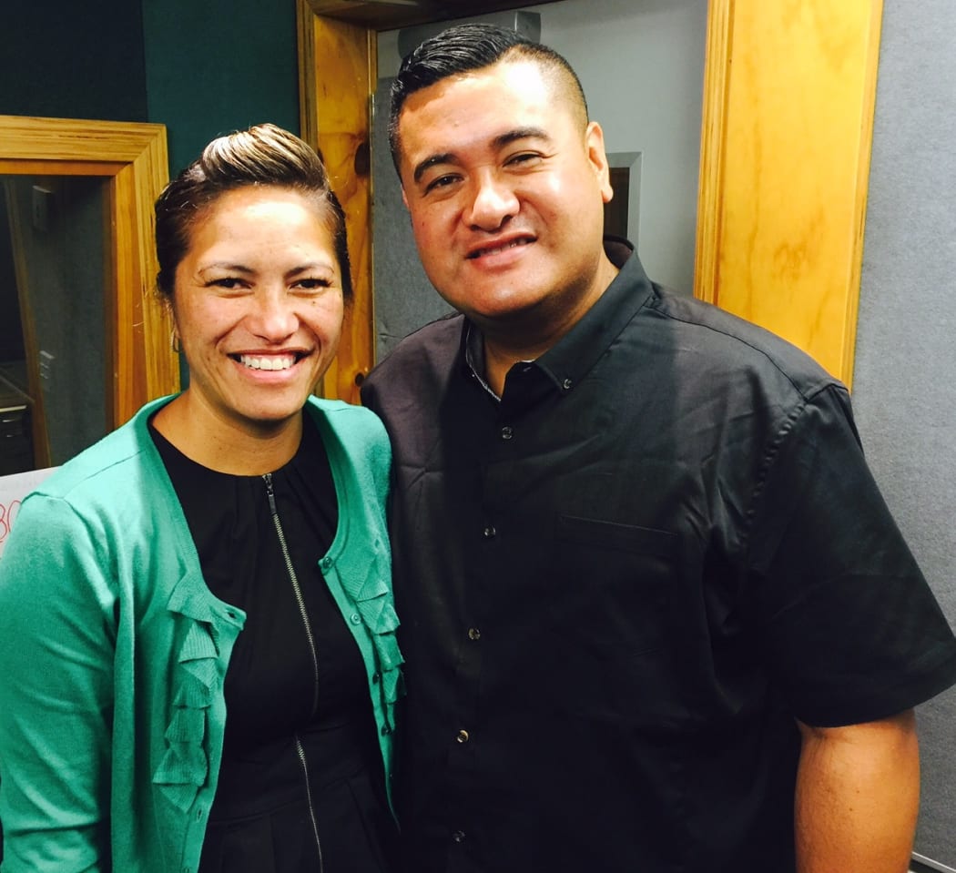 Kaiora and Frances Tipene of The Casketeers.